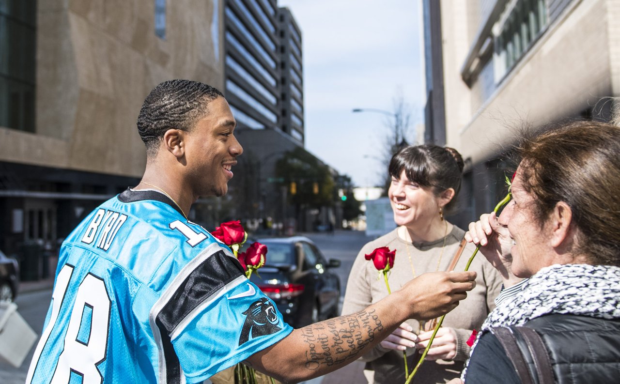Carolina Panthers Off the Field: Random Act of Kindness Week